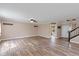 Spacious living room featuring modern flooring, neutral walls, and ample space for furnishings at 5307 S State Road 135, Morgantown, IN 46160