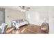 Comfortable living room with hardwood floors, featuring ample space and natural light at 5747 Allisonville Rd, Indianapolis, IN 46220