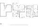 Detailed floor plan illustrating the layout of the basement, first, second and third floors with dimensions at 6044 Shallow Crk Ln, Indianapolis, IN 46237