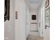 Bright hallway with art decor and doors to rooms at 685 N Buffalo Hill Rd, Martinsville, IN 46151