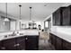 Kitchen with view into entertainment room at 7450 Cassilly Ct, Indianapolis, IN 46278
