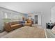Spacious bedroom features large windows, a seating area, and a desk for an office at 853 Westpointe Dr, Shelbyville, IN 46176