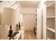Spacious walk-in closet with shelving offers ample storage and organization, enhancing the home's functionality at 8618 Turnstone Ct, Indianapolis, IN 46234