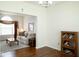 Open floor plan with view to the living room and wood floors at 13331 Grouse Point Trl, Carmel, IN 46033
