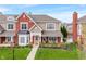 Inviting two-story home showcasing a combination of brick and siding accents at 1352 Middlebury Dr, Westfield, IN 46074