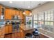 Well-equipped kitchen with stainless steel appliances and granite countertops with island at 1352 Middlebury Dr, Westfield, IN 46074