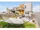 Large backyard featuring lounge areas, and outdoor dining at 1453 English Ave, Indianapolis, IN 46201