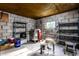 Workshop with shelves and a pottery kiln at 1733 N Spencer Ave, Indianapolis, IN 46218