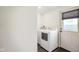Practical laundry area with modern washer and dryer, providing convenience for everyday chores at 1917 Fletcher Ave, Indianapolis, IN 46203