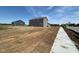 Back of a new construction home on a large lot in a suburban neighborhood at 196 Aster Way, Greenfield, IN 46140