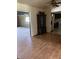 View of the dining room into the kitchen at 2141 N Cole St, Indianapolis, IN 46224