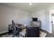 Well-lit office space with modern desk, ergonomic chair, and a large window at 2168 Hengist Dr, Westfield, IN 46074