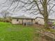 Spacious backyard with shed, picnic table, and plenty of room for outdoor activities at 306 W Clyde St, Frankton, IN 46044