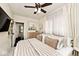 Bright bedroom with a comfy bed, white walls, and curtains for a relaxing retreat at 316 S Arlington Ave, Indianapolis, IN 46219