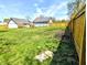Large, grassy backyard with wooden fence, providing privacy and ample space for outdoor activities and relaxation at 3514 Carson Ave, Indianapolis, IN 46227