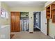 Functional mud room with closet space and easy access to other areas of the home at 3737 Forest Ter, Anderson, IN 46013