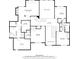 Third floor includes bedrooms, bathrooms, laundry, hall, and open to below area and attic at 3940 Woodcrest Ct, Westfield, IN 46062