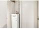Small bathroom with a pedestal sink at 4575 N Guilford Ave, Indianapolis, IN 46205