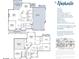Detailed floor plan showcasing the layout of this 3-bedroom home, including main and second floor features at 5179 Oak Ridge Trl, Columbus, IN 47201