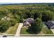 Expansive aerial shot of a stately home surrounded by mature trees and green lawns at 5773 Station Hill Dr, Avon, IN 46123