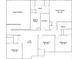 Upstairs floor plan featuring an owner's suite, three bedrooms, and a loft at 613 Waterford Ln, Westfield, IN 46074