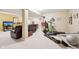 Finished basement featuring a comfortable seating area, exercise equipment, and ample space for recreation and relaxation at 715 Stockbridge Dr, Westfield, IN 46074