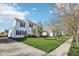 Charming home with lush green lawn and sidewalk, perfect for enjoying neighborhood strolls at 715 Stockbridge Dr, Westfield, IN 46074