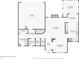 First floor plan illustrating the kitchen, living room, dining room, garage, and mudroom at 715 Stockbridge Dr, Westfield, IN 46074