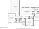 Second floor plan illustrating bedroom and primary bedroom dimensions and layout at 715 Stockbridge Dr, Westfield, IN 46074