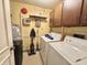 Utility room with washer, dryer, and storage at 107 Knoll Ct # F, Noblesville, IN 46062