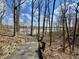 Paved path to the lake and boat docks providing easy water access at 107 Knoll Ct # F, Noblesville, IN 46062