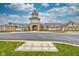 Attractive community clubhouse with well manicured lawns at 12821 Gloria Dr, Fishers, IN 46037