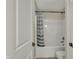 Bathroom featuring a shower-tub combo with neutral-striped shower curtain at 16271 Ambia Cir, Westfield, IN 46074
