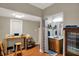 A multi-use room with a sink and vanity, along with a desk and storage area at 20777 Summitt Rd, Noblesville, IN 46062