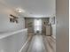Upstairs hallway with durable floors, neutral color palette and natural light at 3189 Underwood Dr, Whiteland, IN 46184