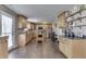 Well-lit kitchen with granite countertops and stainless steel appliances at 3189 Underwood Dr, Whiteland, IN 46184