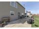 Backyard featuring a spacious patio and deck, perfect for relaxing and entertaining at 3189 Underwood Dr, Whiteland, IN 46184