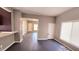 Bright living room showcasing hardwood floors and natural light at 3532 E 10Th St, Indianapolis, IN 46201