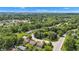 An aerial view of a neighborhood with lush greenery and tree-lined streets on a sunny day at 3611 Owster Ln, Indianapolis, IN 46237