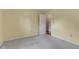 This bedroom offers natural light and easy access to other rooms of the house at 3611 Owster Ln, Indianapolis, IN 46237