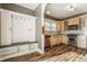 Cozy kitchen features modern stainless steel appliances and a mudroom at 4247 Central Ave, Indianapolis, IN 46205