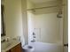 Standard bathroom with a combination shower and bathtub at 4932 Tuscany Ln, Indianapolis, IN 46254