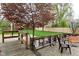 Grassy backyard features a fire pit area with seating, offering a cozy and inviting outdoor space at 601 E 95Th St, Indianapolis, IN 46240