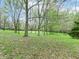 Expansive green backyard with scattered trees, offering a serene and natural environment at 6113 N 250 E, Greenfield, IN 46140