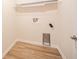 Functional laundry room with washer hookups, streamlining chores in this efficient home layout at 6204 Fairview Dr, McCordsville, IN 46055