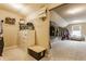 Large walk-in closet with organized shelving, hanging rods, and ample storage solutions for clothes and accessories at 8330 Dumfries Dr, Brownsburg, IN 46112
