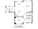 Detailed floor plan showcasing layout, room dimensions, and total square footage of the home at 957 Commander Ct, Westfield, IN 46074