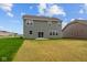 Spacious backyard offering a serene setting for outdoor activities and relaxation at 10138 Redwood Peak Ln, Indianapolis, IN 46259