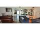 Stylish living room featuring hardwood floors, neutral paint, stylish decor and lots of natural light at 1029 Price Rd, Avon, IN 46123