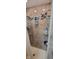 Modern shower with dual shower heads, sleek tiling, and ample storage space at 1029 Price Rd, Avon, IN 46123
